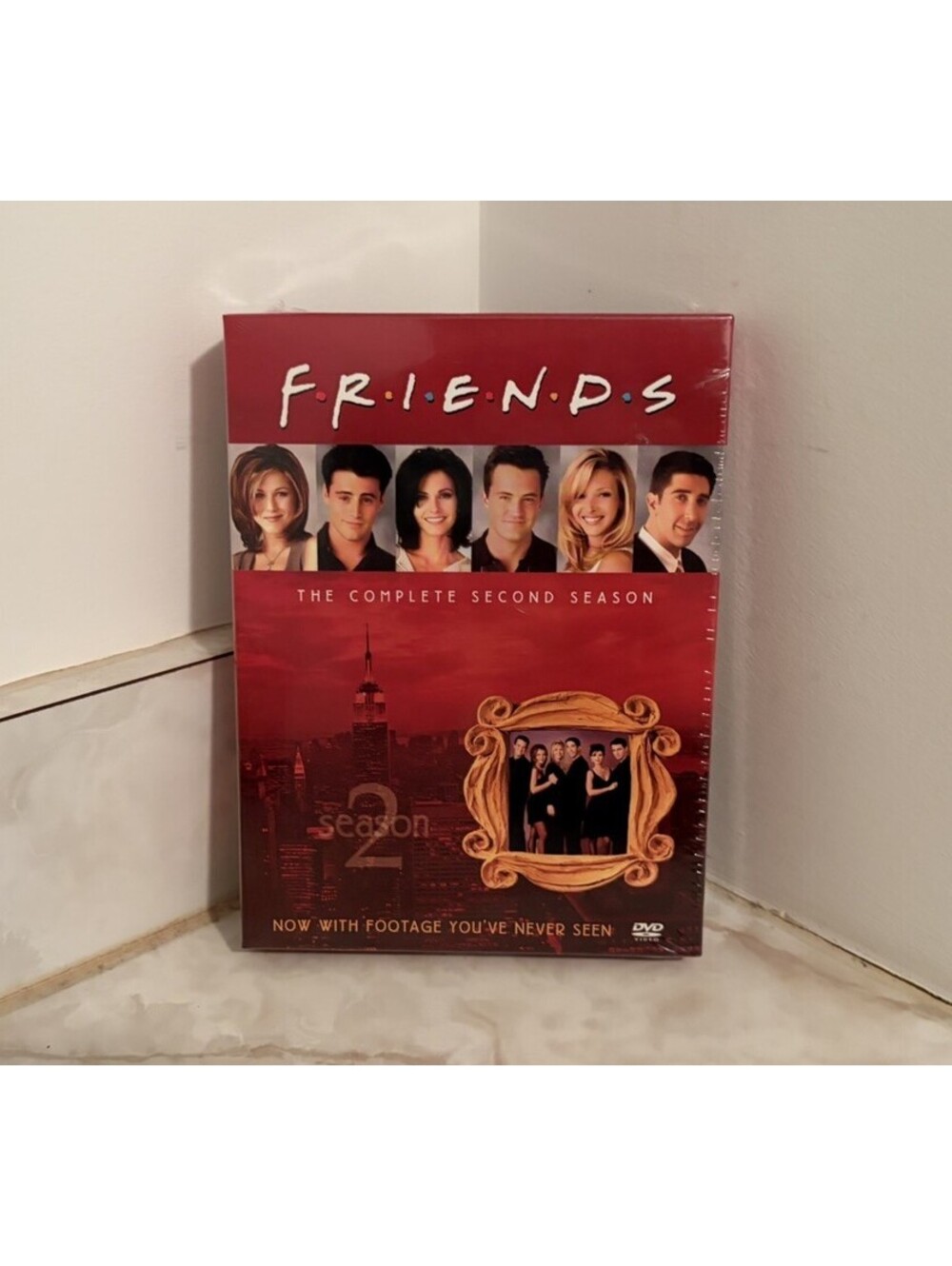 Friends The Complete Season 2 DVD Box Set 4 Discs TV Series Brand New SEALED